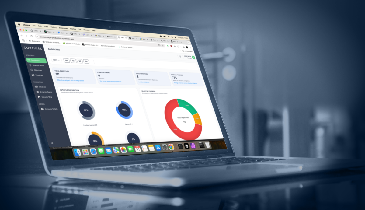 Cortiqal Dashboard Preview
